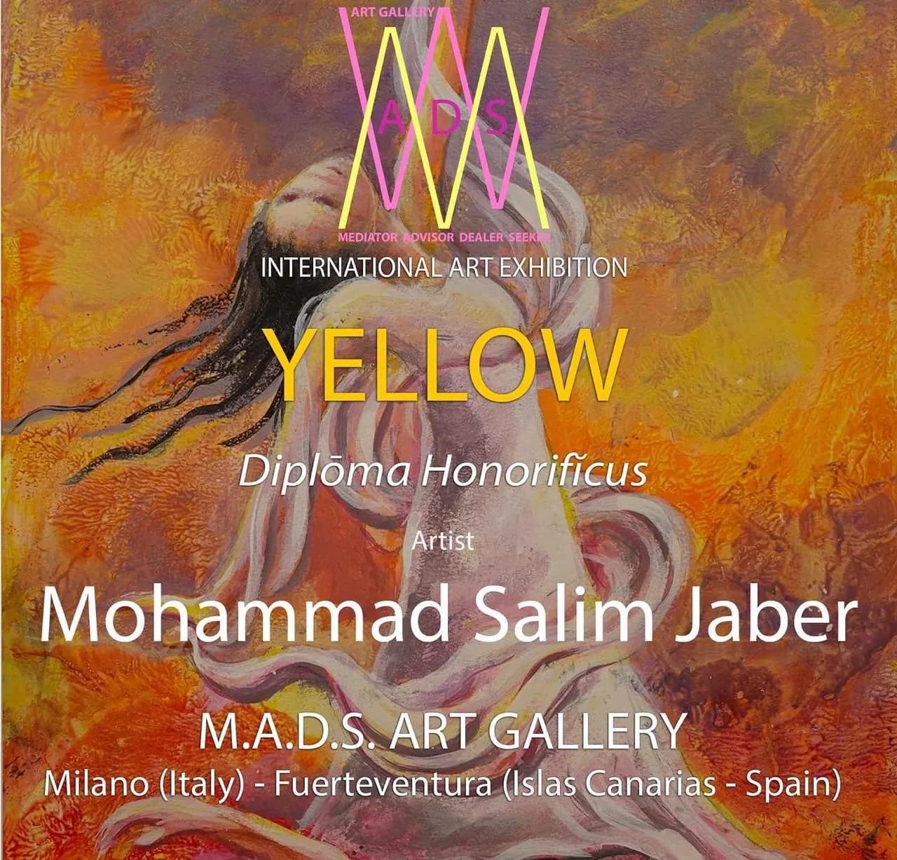 M.A.D.S Art Gallery - Yellow - Digital exhibition